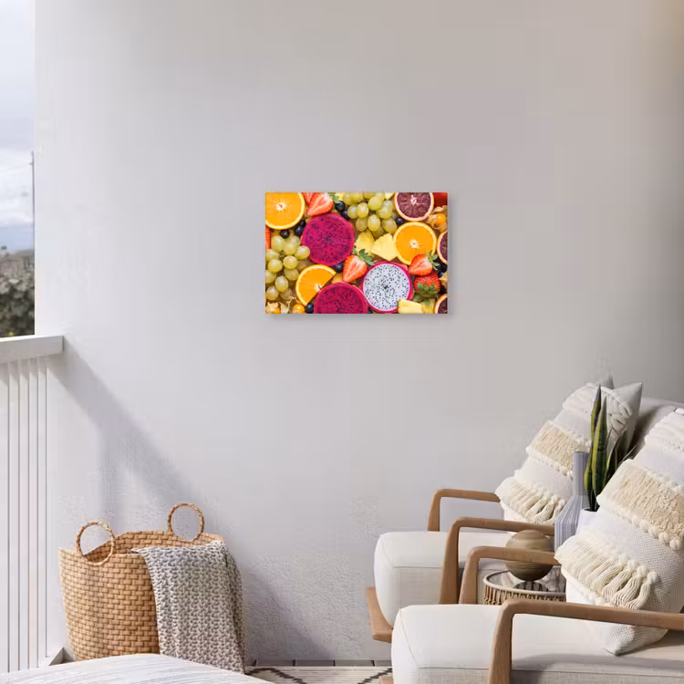 Buiten canvas - Fruit - Assortiment - Kleurrijk - Gezondheid — 4