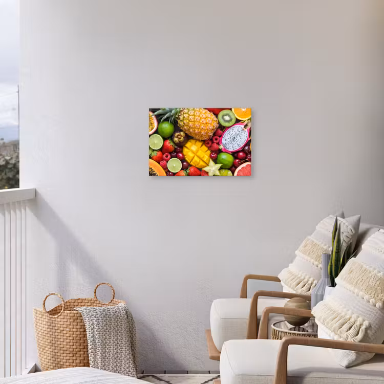 Buiten canvas - Fruit - Assortiment - Vers - Gezond - Kleurrijk — 4