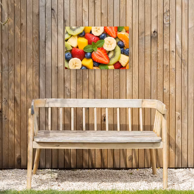 Buiten canvas - Fruit - Plakjes - Eten - Kleurrijk — 3