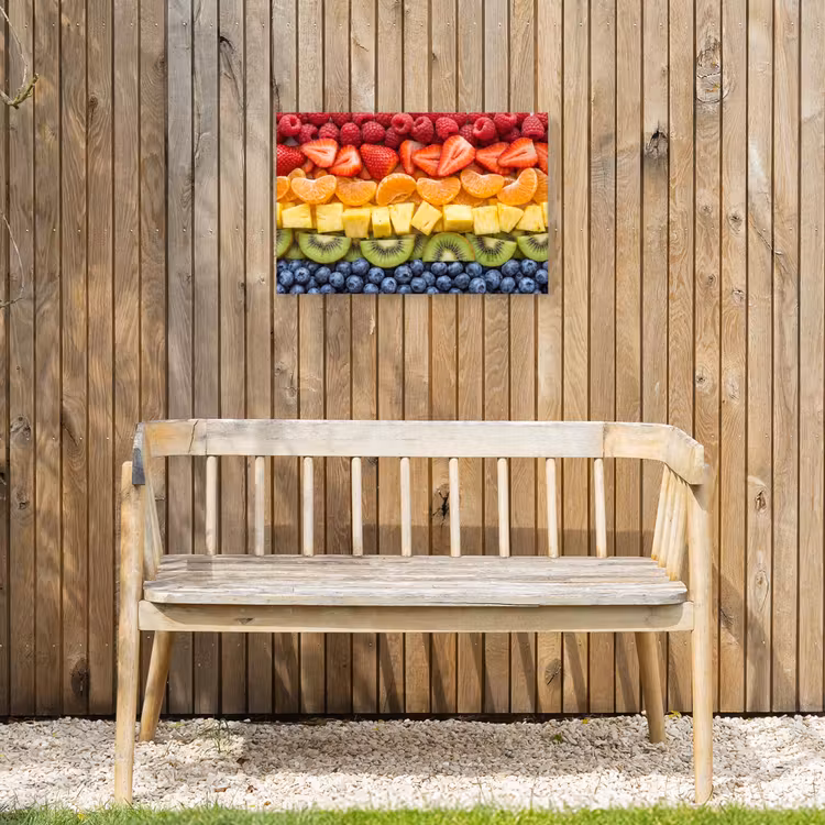 Buiten canvas - Fruit - Regenboog - Gezond - Kleurrijk — 3