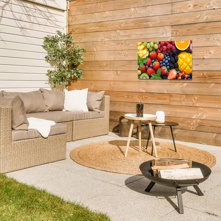 Buiten canvas - Fruit - Vers - Kleurrijk - Eten — 5