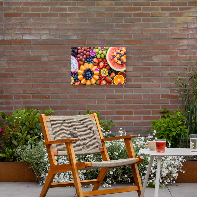 Buiten canvas - Fruit - Vers - Variatie - Eten - Kleurrijk — 2