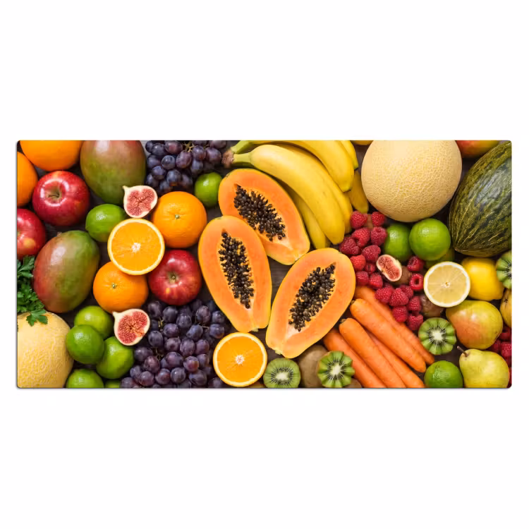 Bureau onderlegger - Eten - Fruit - Groenten - Vers - Kleurrijk — 2