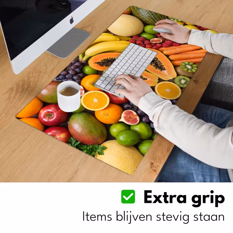 Bureau onderlegger - Eten - Fruit - Groenten - Vers - Kleurrijk — 6