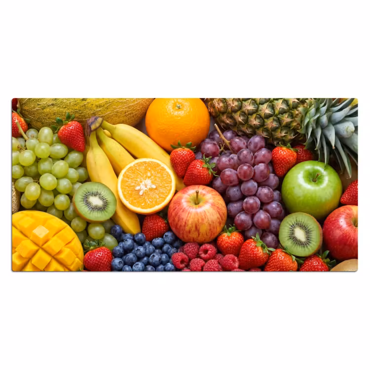 Bureau onderlegger - Eten - Fruit - Vers - Kleurrijk - Voeding — 2