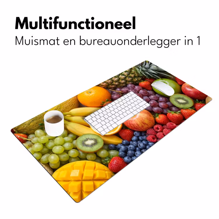 Bureau onderlegger - Eten - Fruit - Vers - Kleurrijk - Voeding — 7