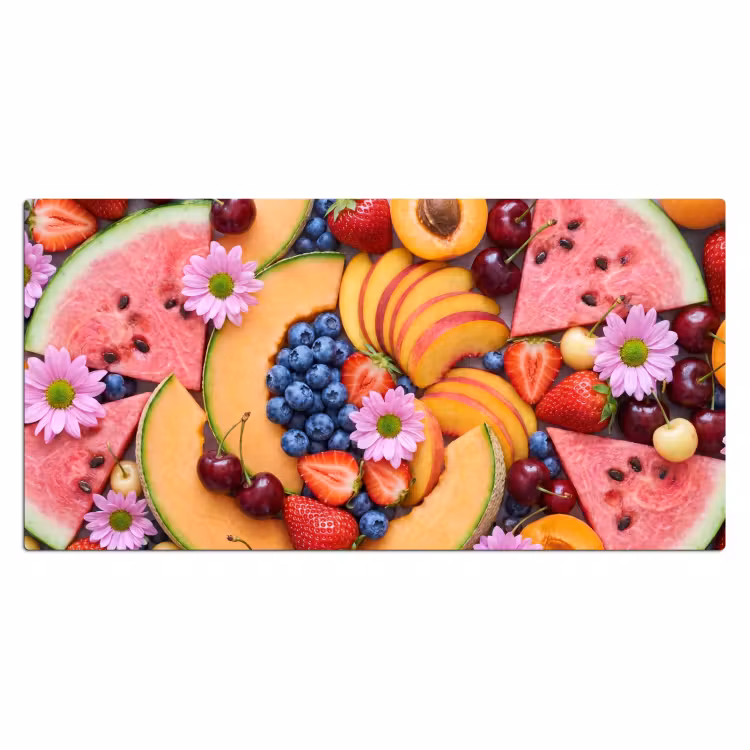 Bureau onderlegger - Eten - Fruit - Zomer - Kleurrijk — 2