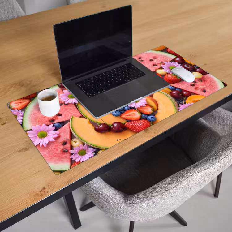 Bureau onderlegger - Eten - Fruit - Zomer - Kleurrijk — 3