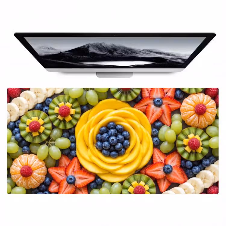 Bureau onderlegger - Fruit - Arrangement - Gezond - Kleurrijk - Eten — 1