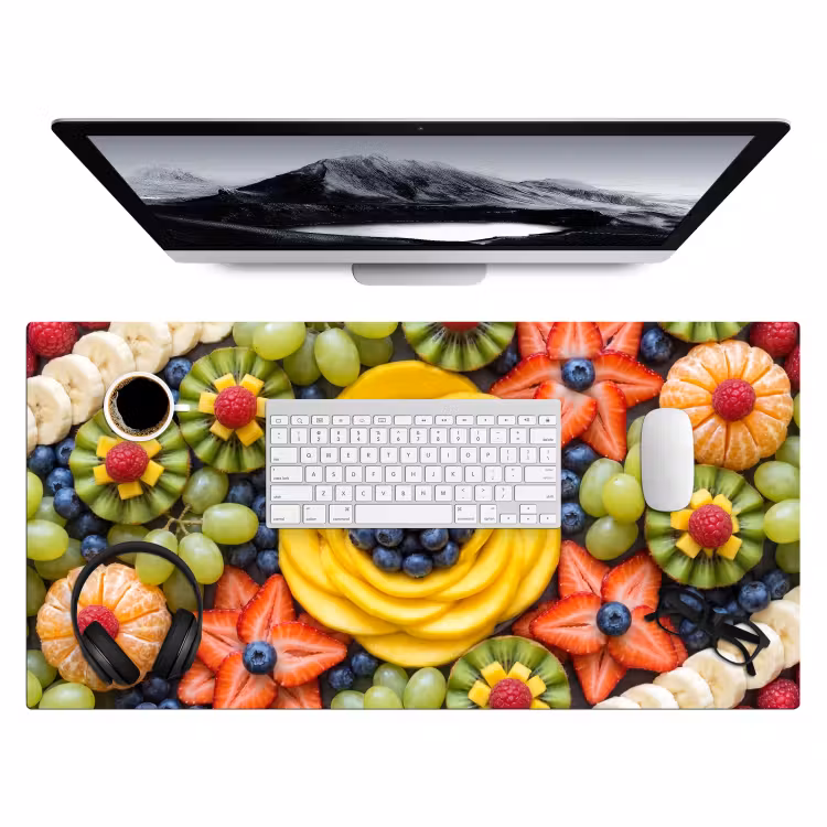 Bureau onderlegger - Fruit - Arrangement - Gezond - Kleurrijk - Eten — 4