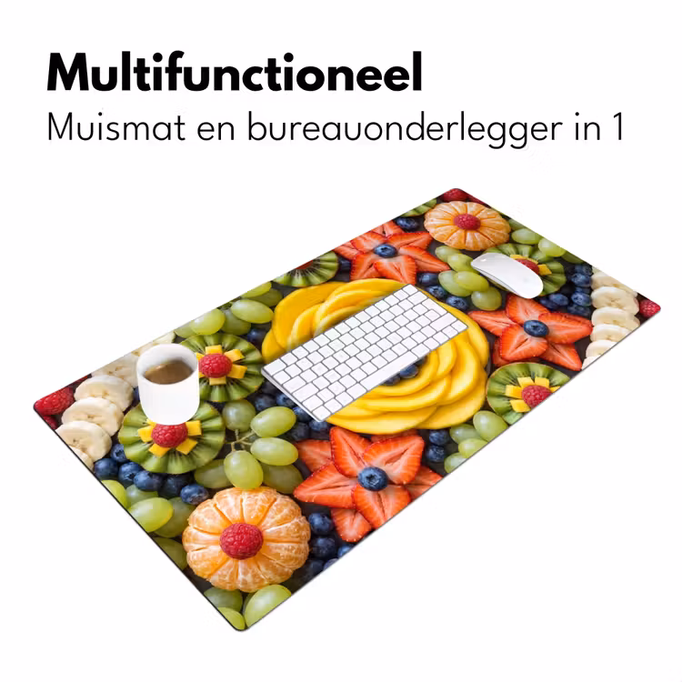 Bureau onderlegger - Fruit - Arrangement - Gezond - Kleurrijk - Eten — 7