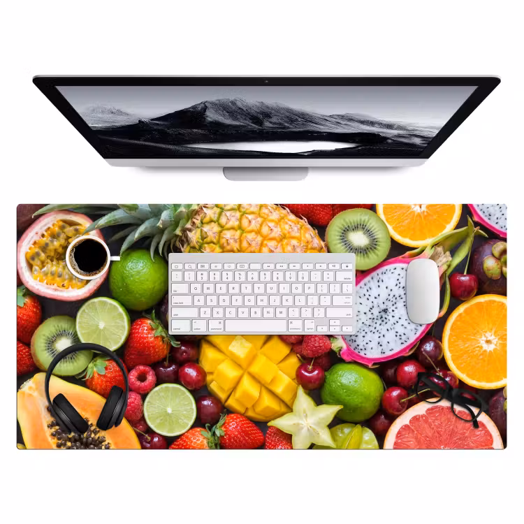 Bureau onderlegger - Fruit - Assortiment - Vers - Gezond - Kleurrijk — 4