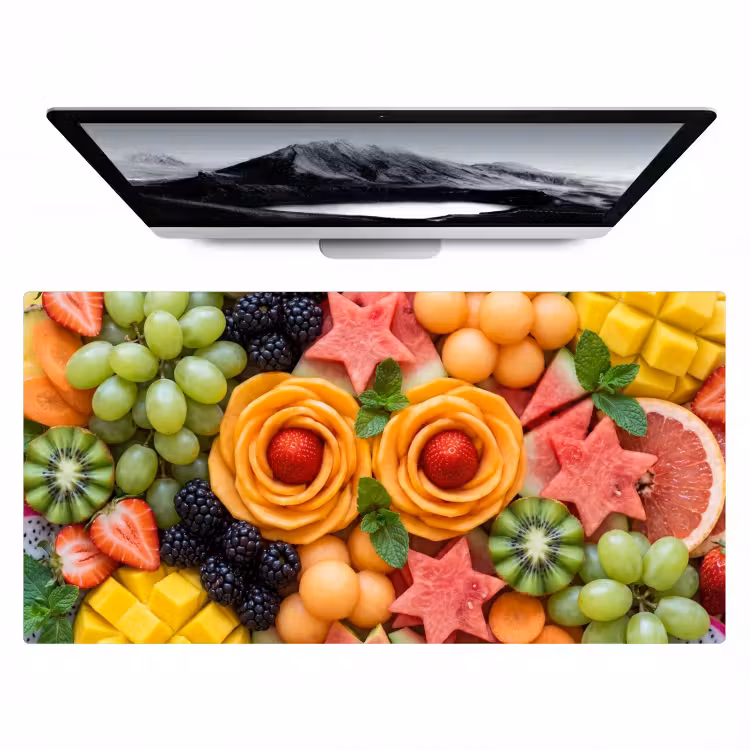 Bureau onderlegger - Fruit - Variatie - Kleurrijk - Vers - Eten — 1