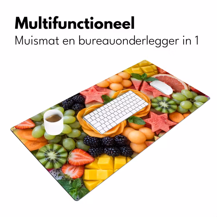 Bureau onderlegger - Fruit - Variatie - Kleurrijk - Vers - Eten — 7