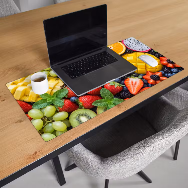 Bureau onderlegger - Fruit - Vers - Kleurrijk - Eten — 3