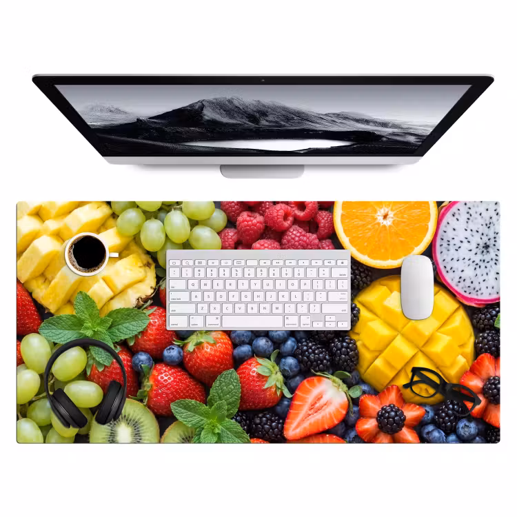 Bureau onderlegger - Fruit - Vers - Kleurrijk - Eten — 4