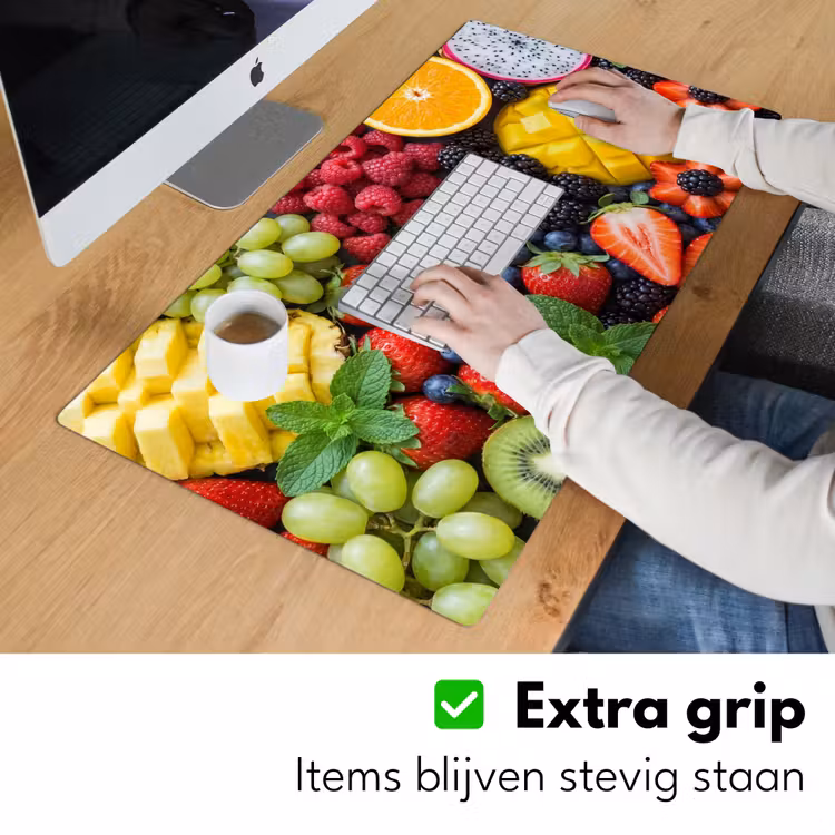 Bureau onderlegger - Fruit - Vers - Kleurrijk - Eten — 6