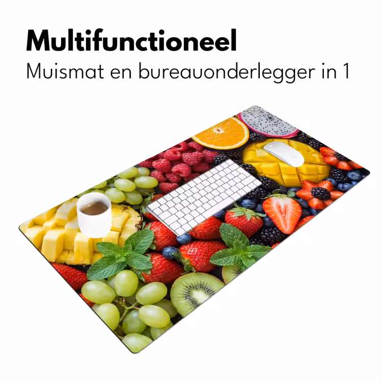 Bureau onderlegger - Fruit - Vers - Kleurrijk - Eten — 7
