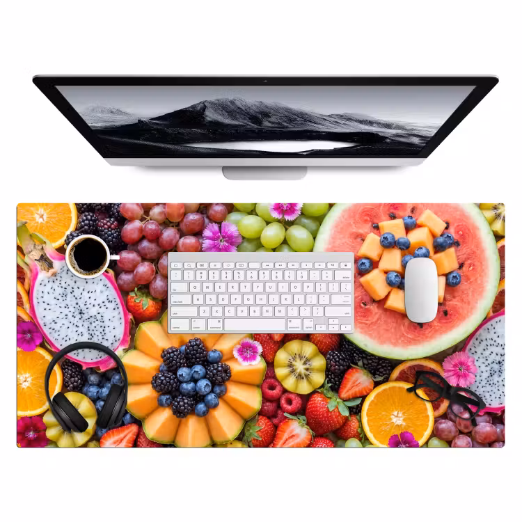 Bureau onderlegger - Fruit - Vers - Variatie - Eten - Kleurrijk — 4