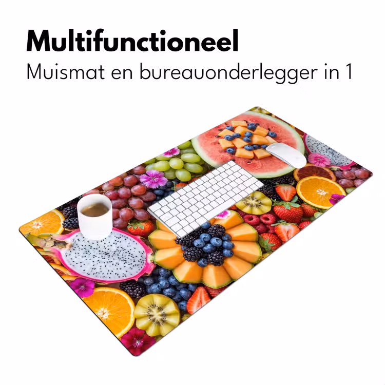 Bureau onderlegger - Fruit - Vers - Variatie - Eten - Kleurrijk — 7