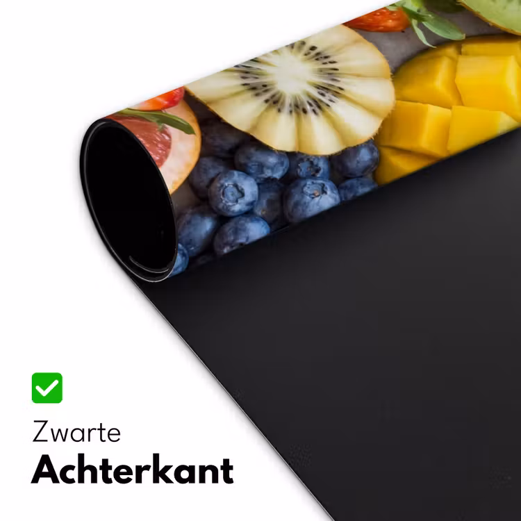 Bureau onderlegger - Fruit - Versneden - Kleurrijk - Eten - Gezond — 5