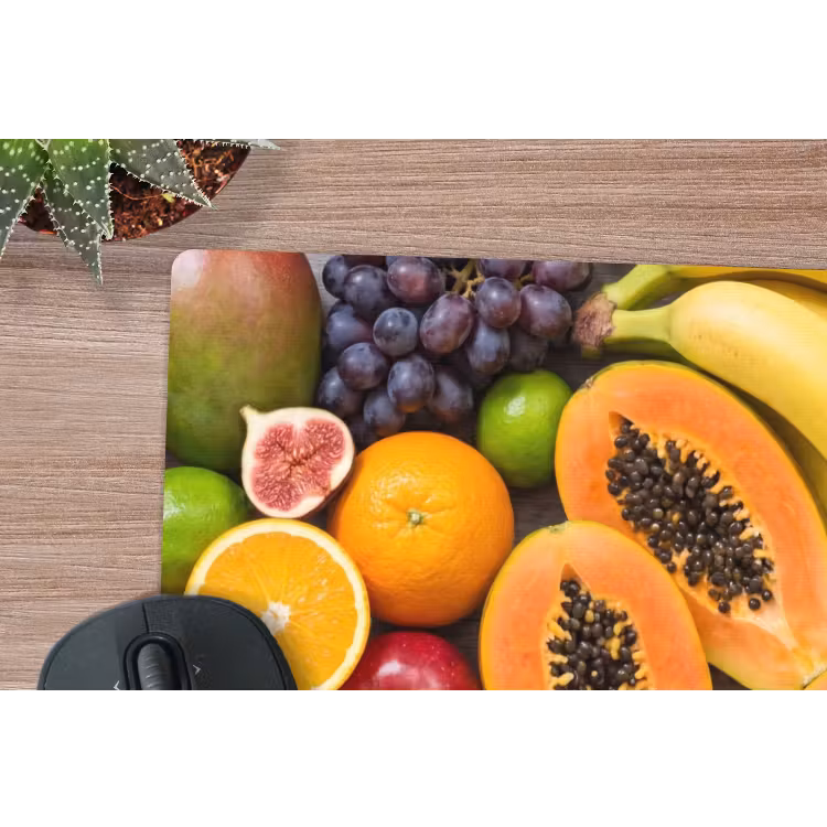 Muismat - Eten - Fruit - Groenten - Vers - Kleurrijk — 4