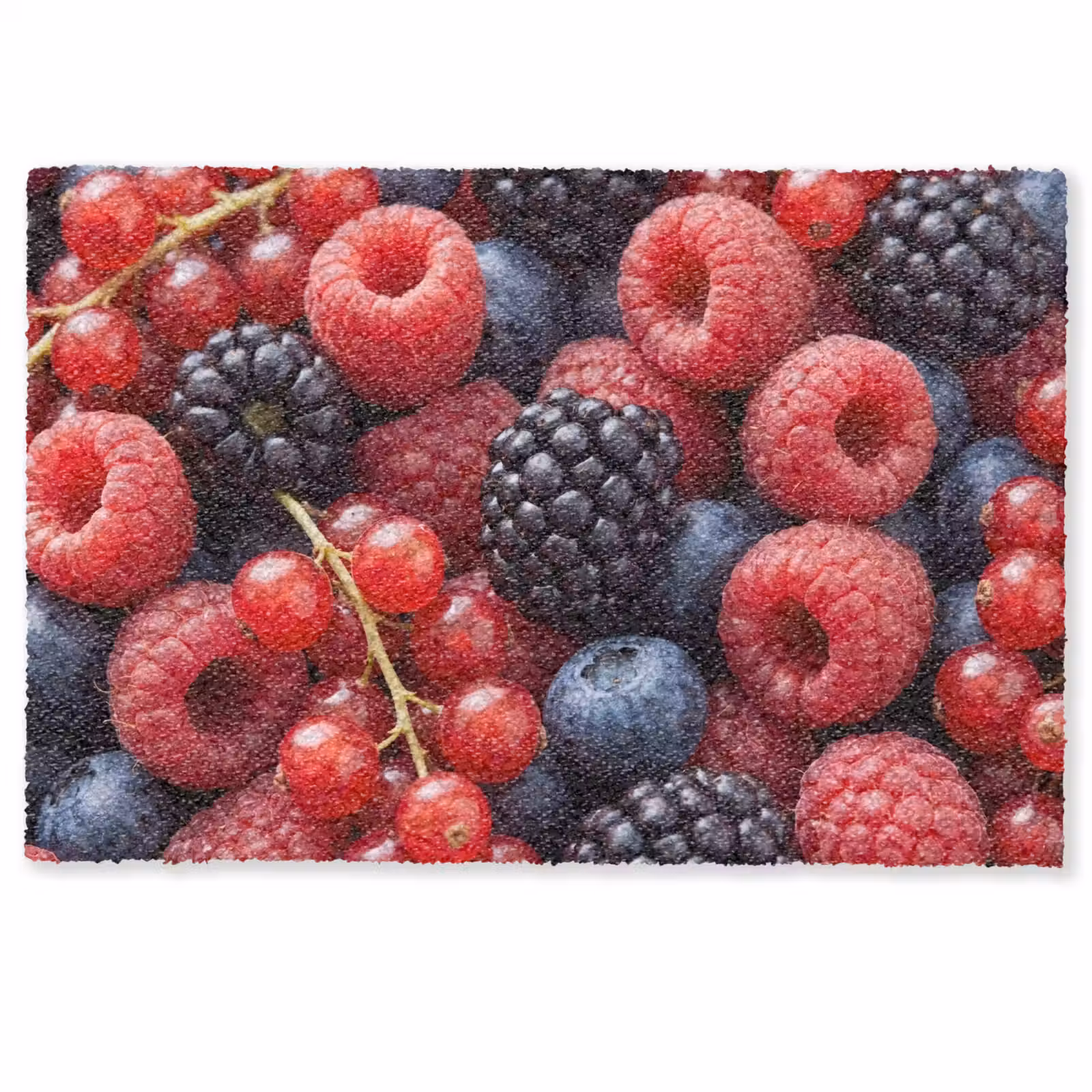 Deurmat - Bessen - Mix - Vers - Eten - Kleurrijk — 1