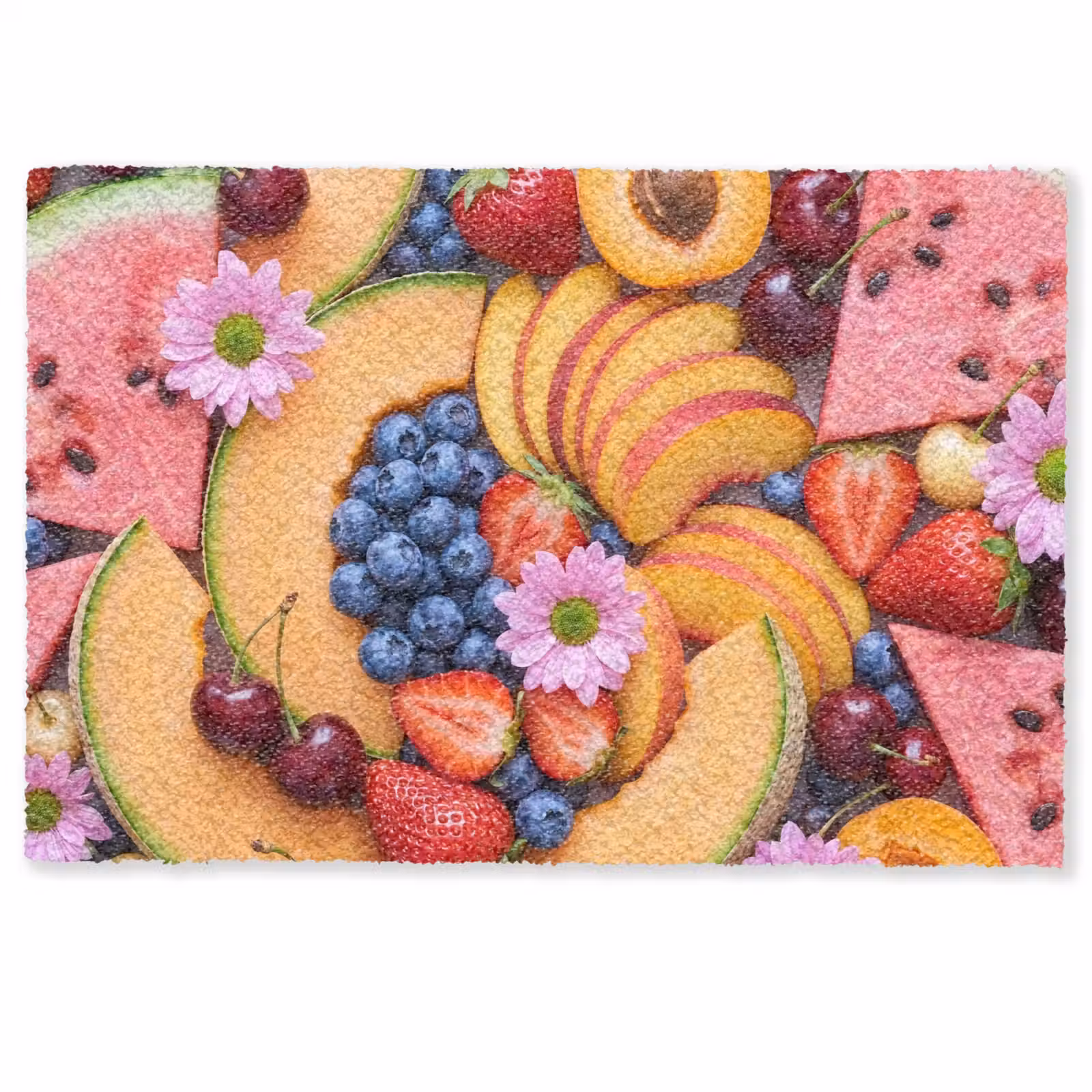 Deurmat - Eten - Fruit - Zomer - Kleurrijk — 1