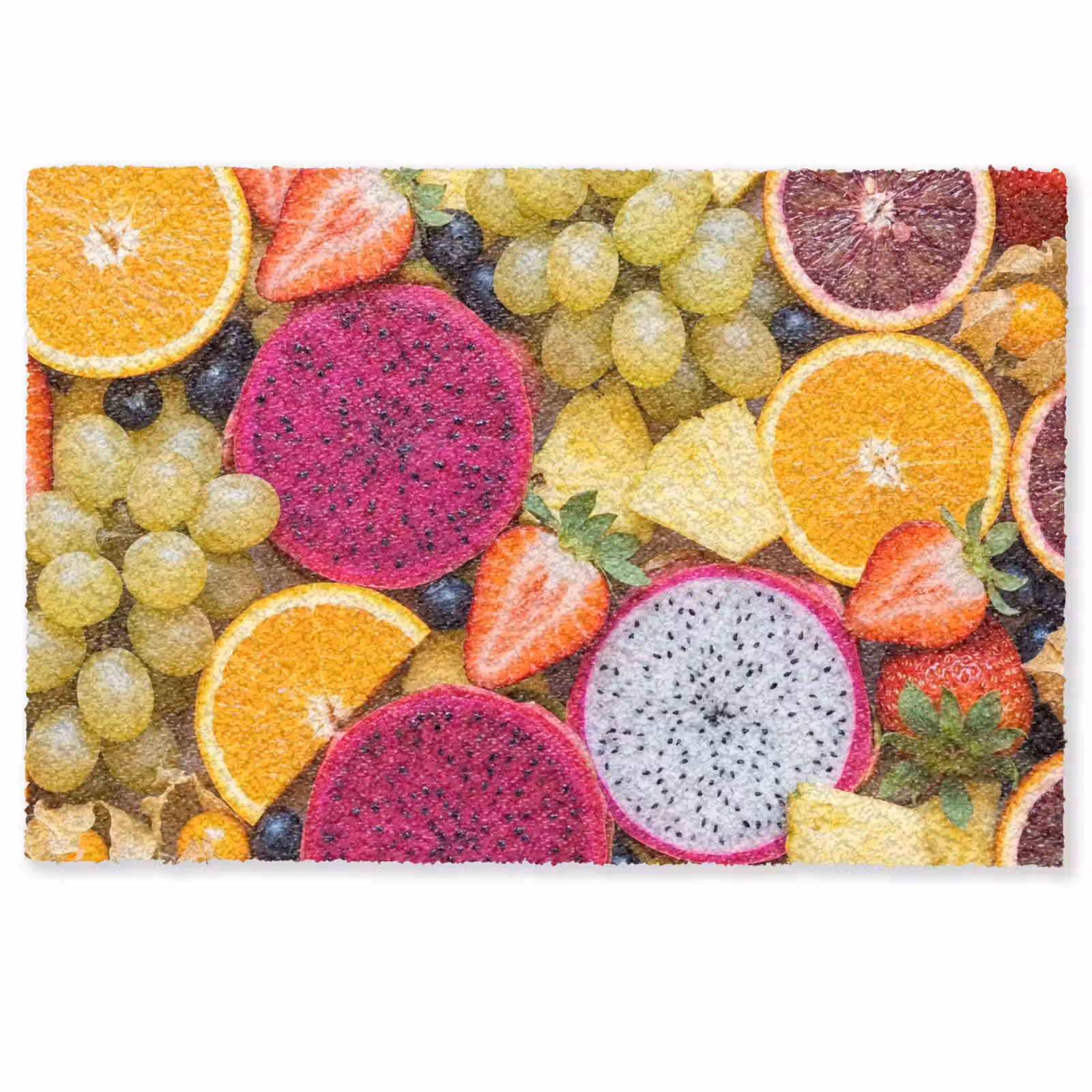 Deurmat - Fruit - Assortiment - Kleurrijk - Gezondheid — 1