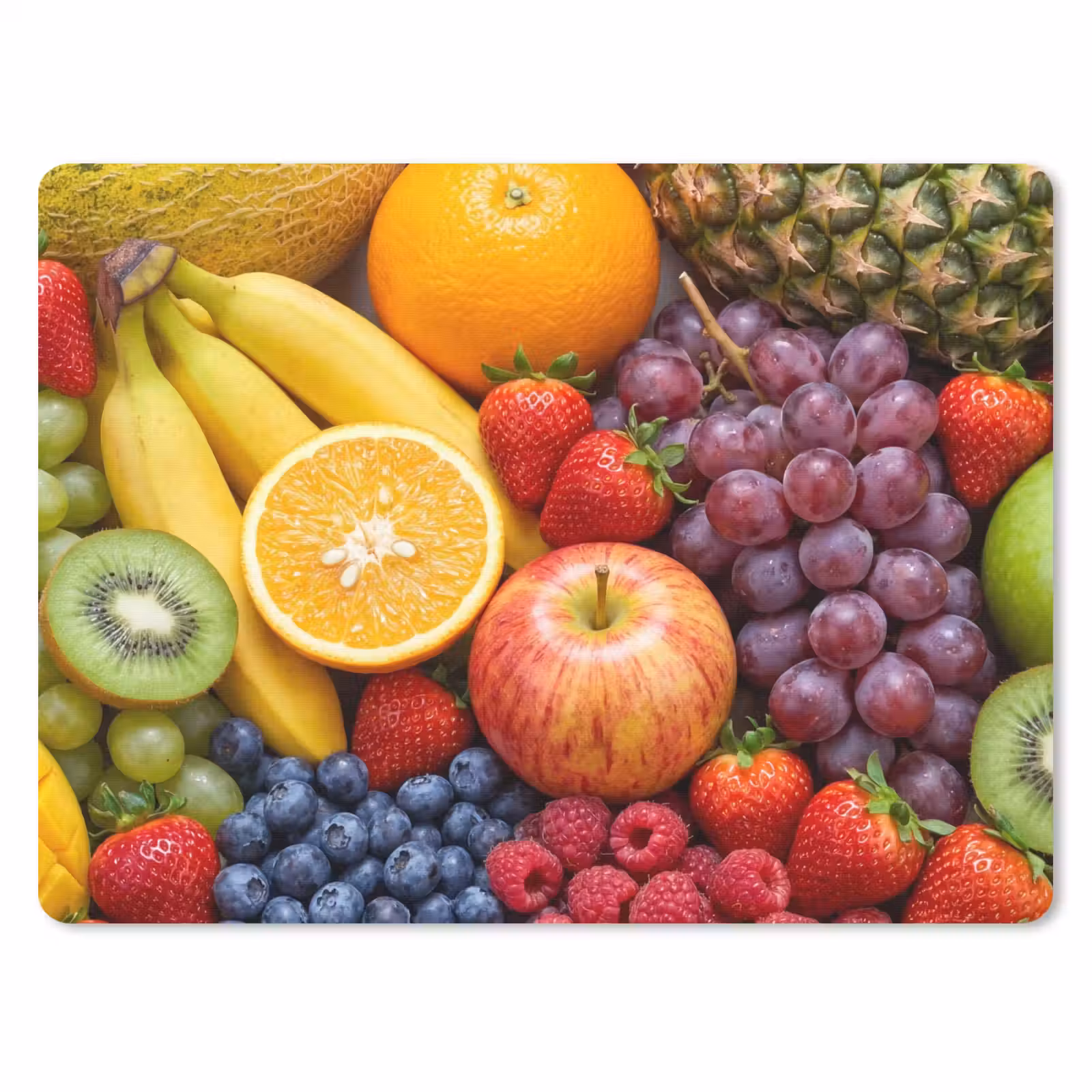 Muismat - Eten - Fruit - Vers - Kleurrijk - Voeding — 1