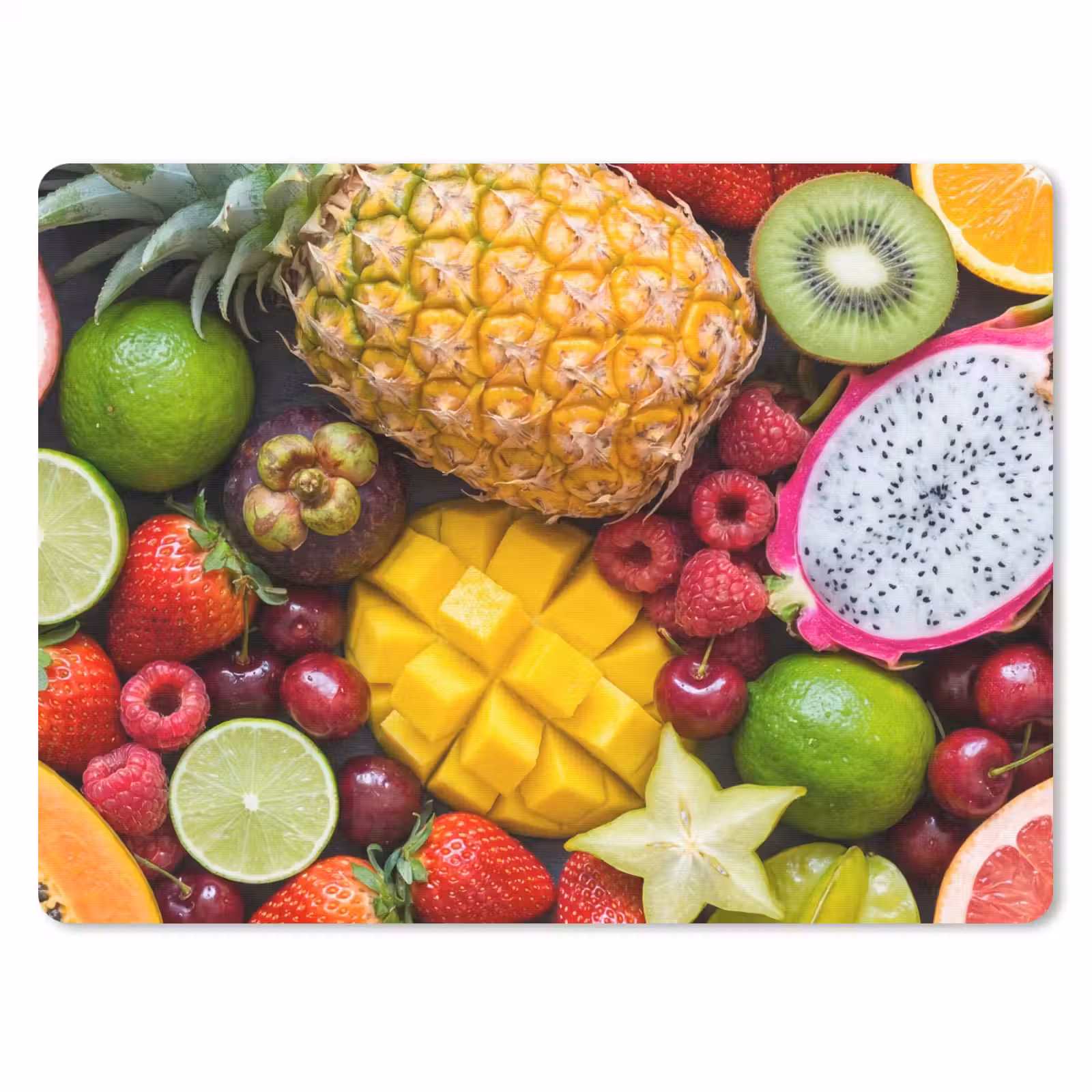 Muismat - Fruit - Assortiment - Vers - Gezond - Kleurrijk — 1