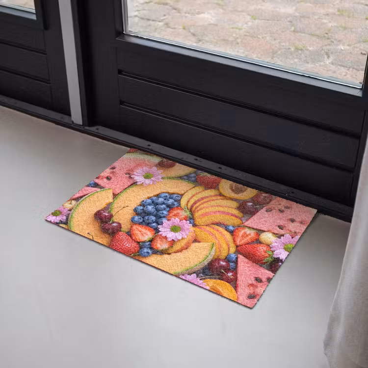 Deurmat - Eten - Fruit - Zomer - Kleurrijk — 2