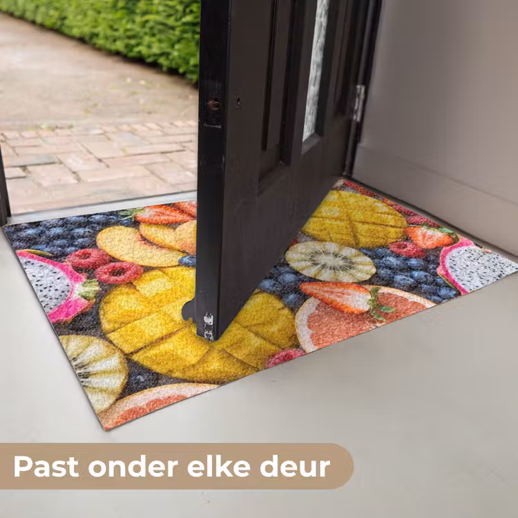Deurmat - Fruit - Versneden - Kleurrijk - Eten - Gezond — 7