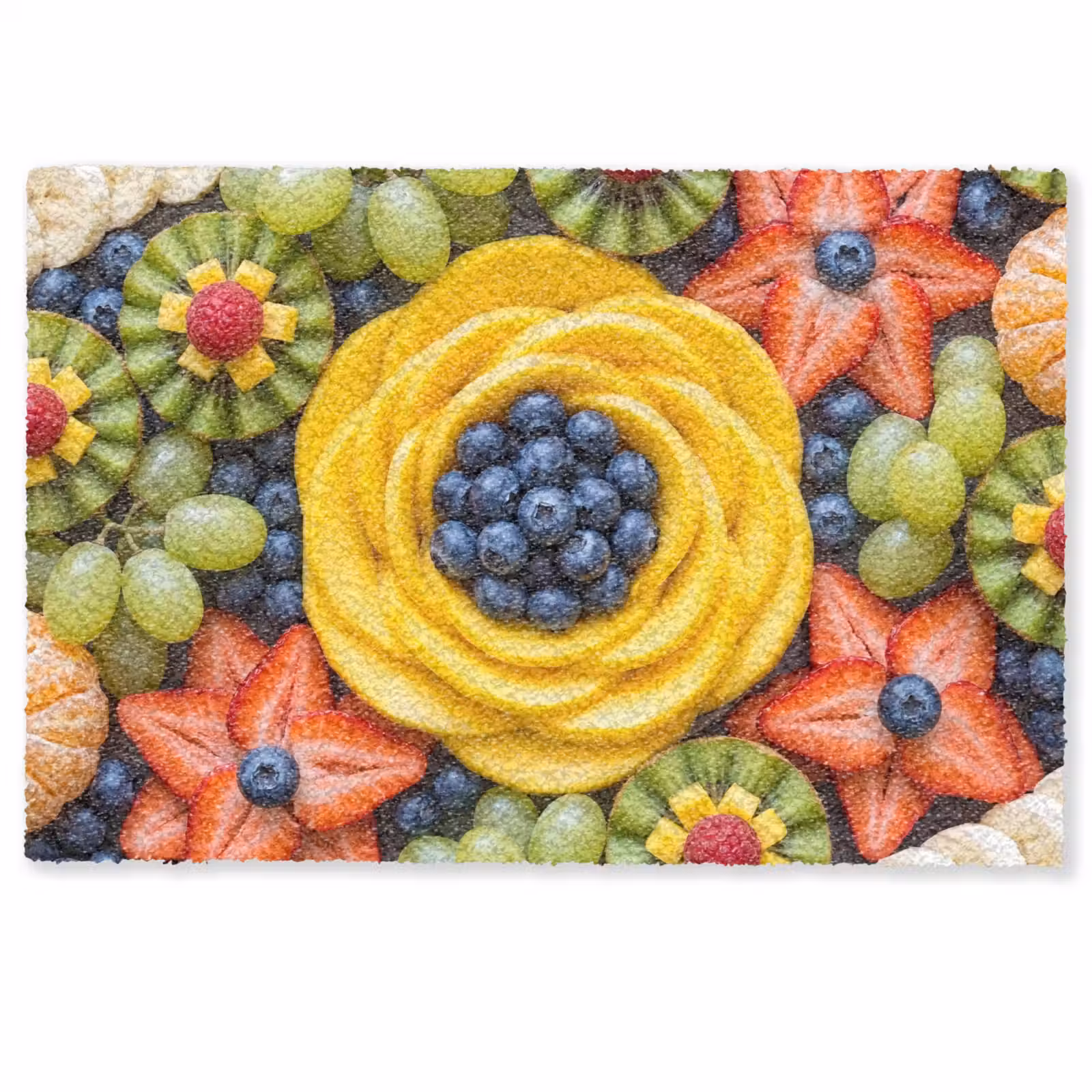 Deurmat - Fruit - Arrangement - Gezond - Kleurrijk - Eten — 1