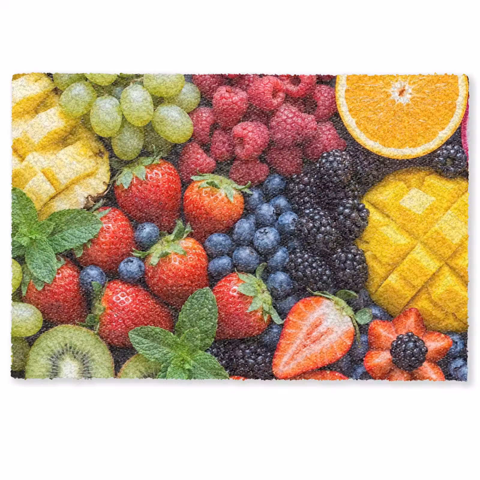 Deurmat - Fruit - Vers - Kleurrijk - Eten — 1