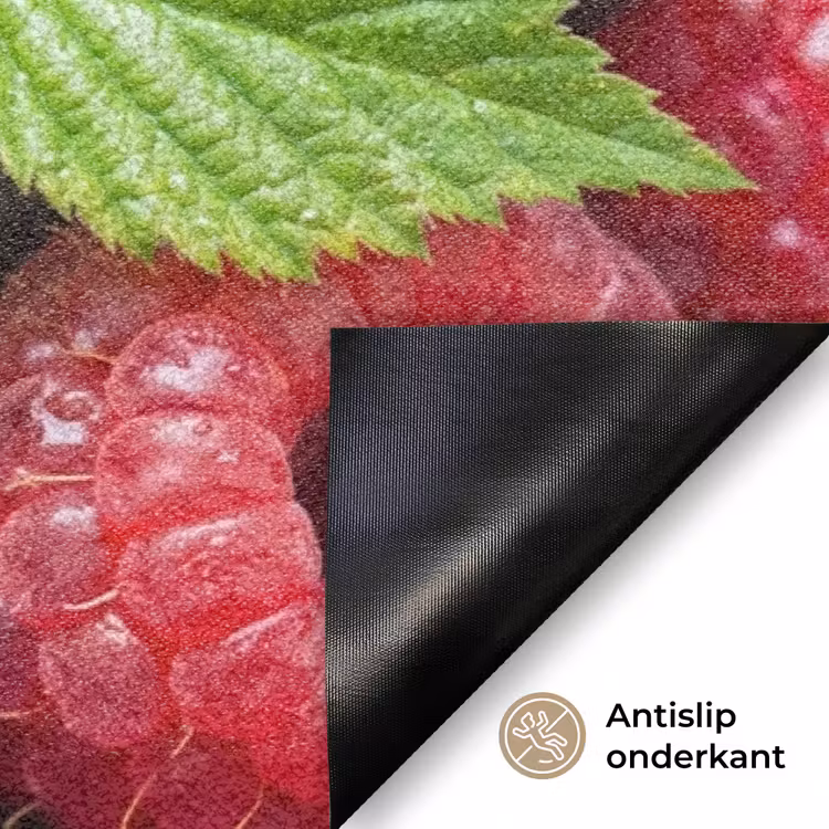 Deurmat - Bessen - Vers - Waterdruppels - Kleurrijk - Eten — 6