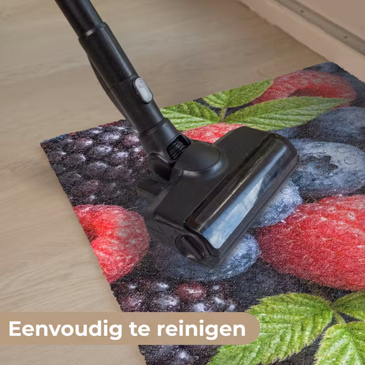 Deurmat - Bessen - Vers - Waterdruppels - Kleurrijk - Eten — 9