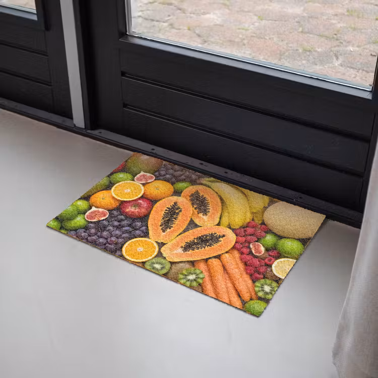 Deurmat - Eten - Fruit - Groenten - Vers - Kleurrijk — 2