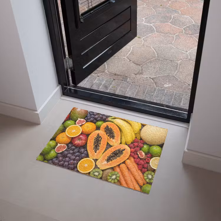 Deurmat - Eten - Fruit - Groenten - Vers - Kleurrijk — 4