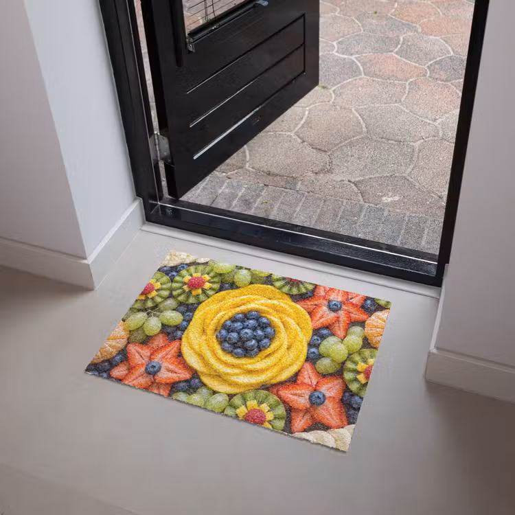 Deurmat - Fruit - Arrangement - Gezond - Kleurrijk - Eten — 4