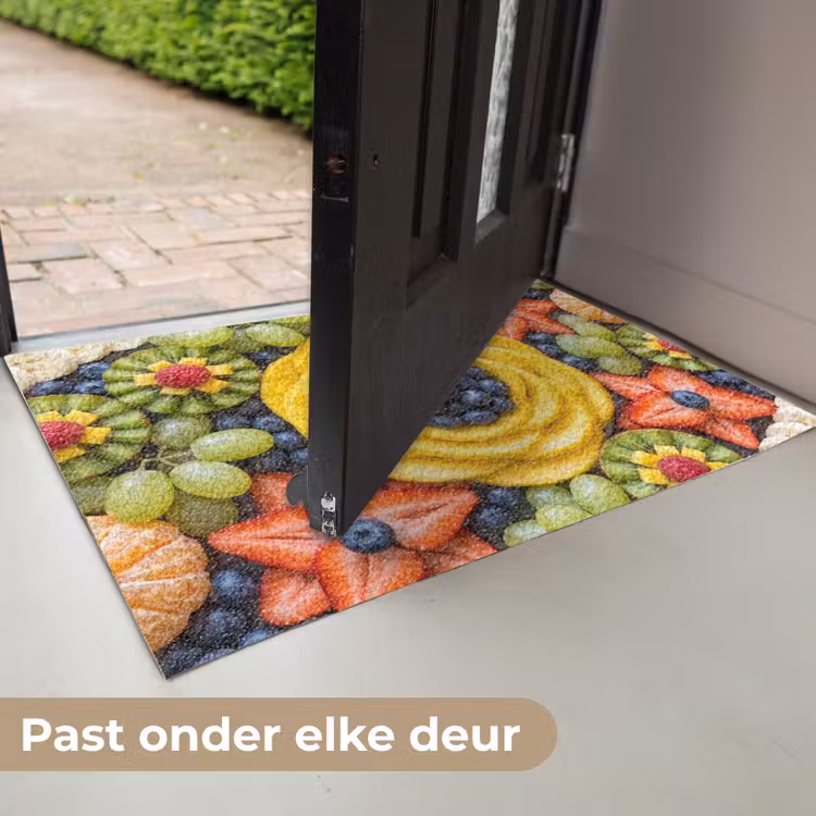 Deurmat - Fruit - Arrangement - Gezond - Kleurrijk - Eten — 7