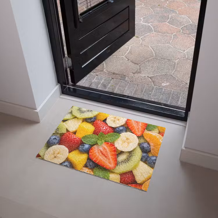 Deurmat - Fruit - Plakjes - Eten - Kleurrijk — 4