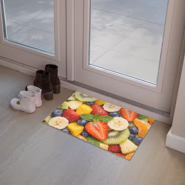 Deurmat - Fruit - Plakjes - Eten - Kleurrijk — 8