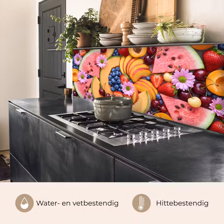 Keuken achterwand - Eten - Fruit - Zomer - Kleurrijk — 3