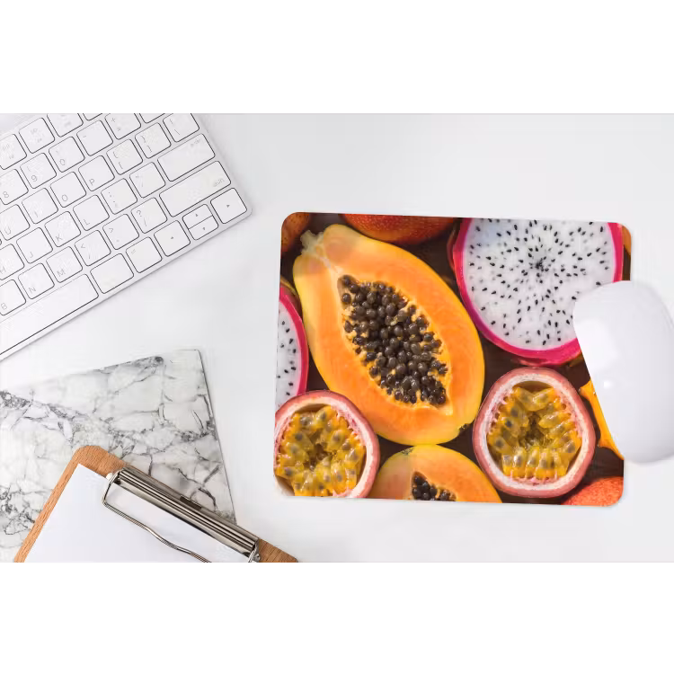 Muismat - Fruit - Geopend - Tropisch - Eten - Kleurrijk — 2