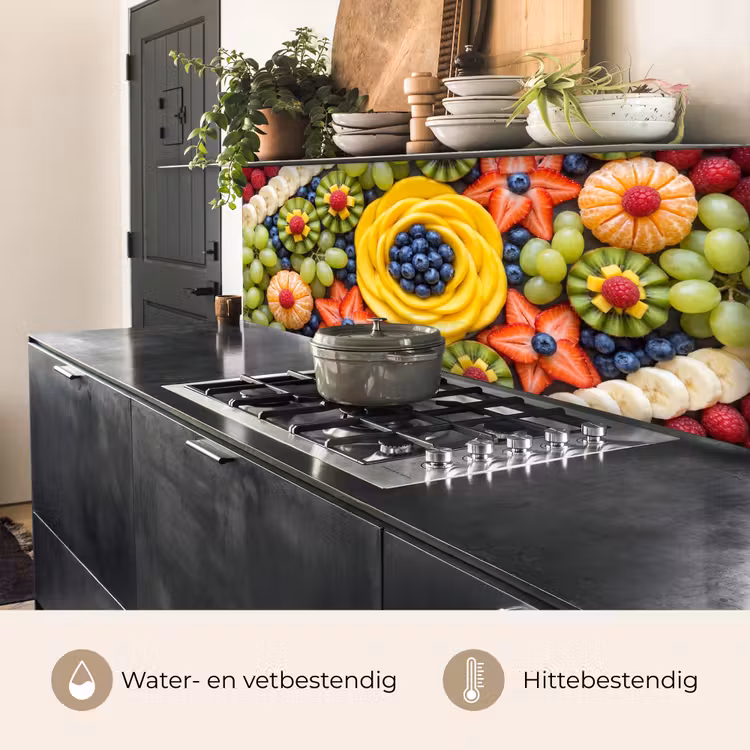 Keuken achterwand - Fruit - Arrangement - Gezond - Kleurrijk - Eten — 3