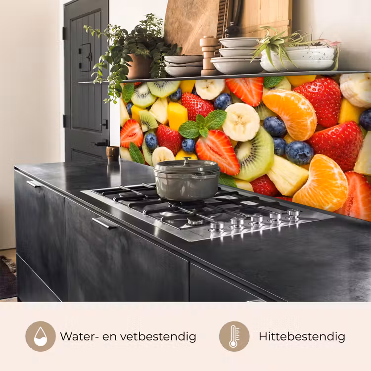 Keuken achterwand - Fruit - Plakjes - Eten - Kleurrijk — 3