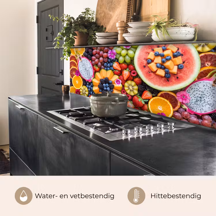 Keuken achterwand - Fruit - Vers - Variatie - Eten - Kleurrijk — 3