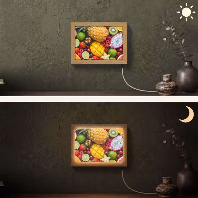 Lightbox - Wandlamp - Fruit - Assortiment - Vers - Gezond - Kleurrijk — 3
