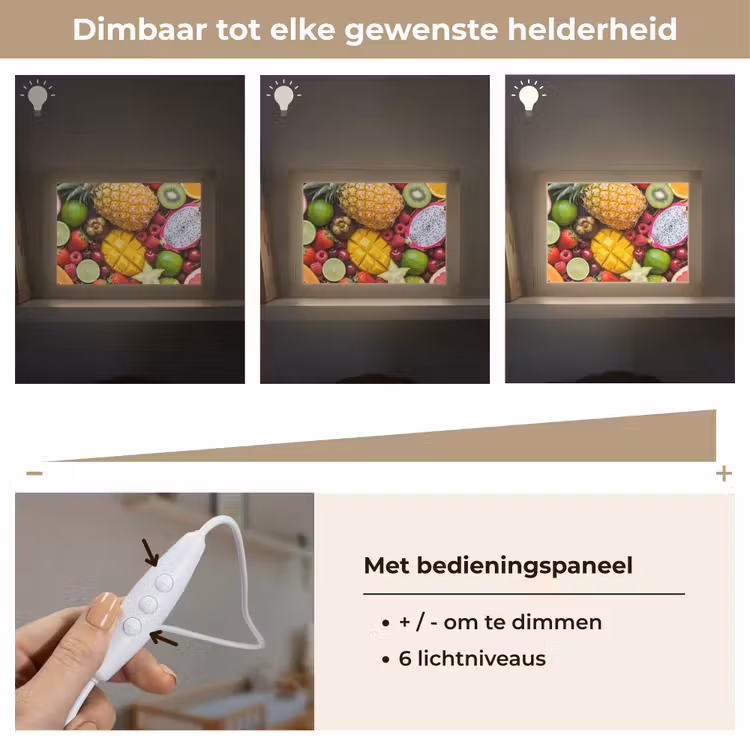 Lightbox - Wandlamp - Fruit - Assortiment - Vers - Gezond - Kleurrijk — 8